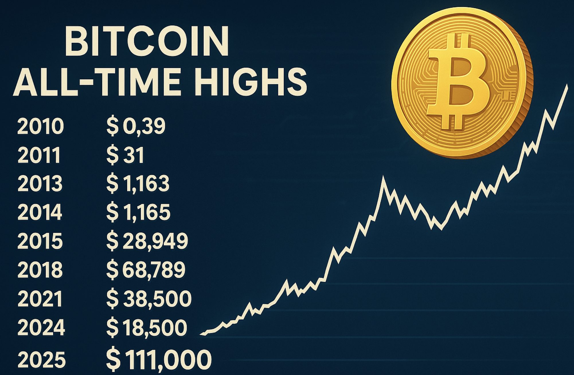 Bitcoin op een nieuwe ATH | Onetime.nl