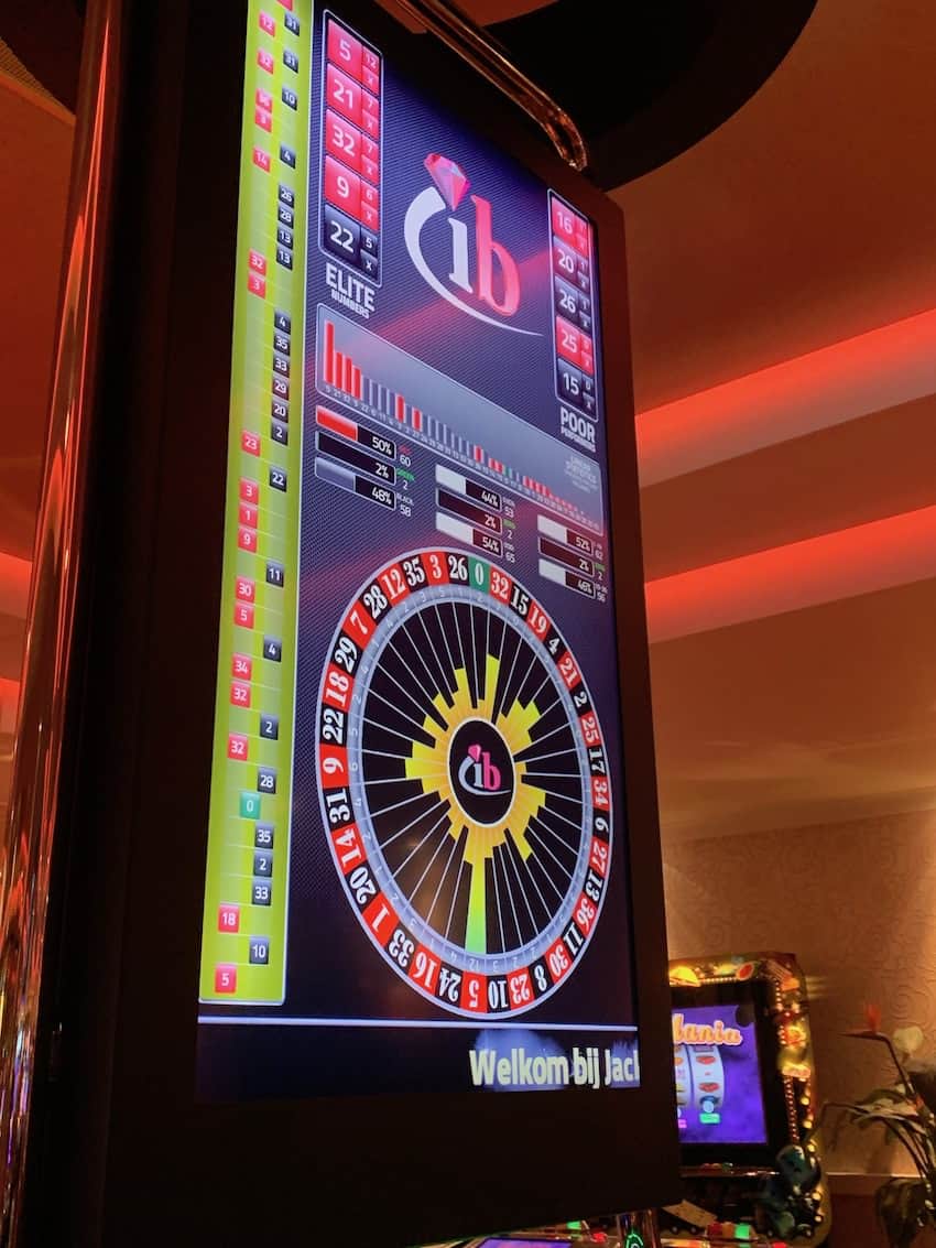 Reclame Bord Roulette