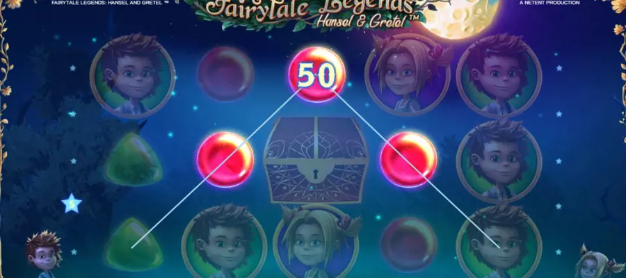 Voorbeeld Winlijn Online Slot Fairytale Legends Hansel Gretel