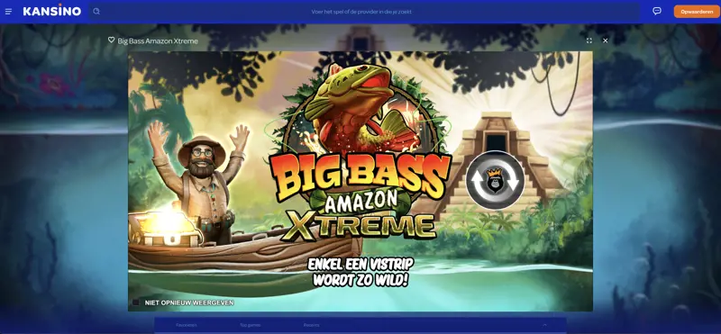 Big Bass Amazon Xtreme Kansino