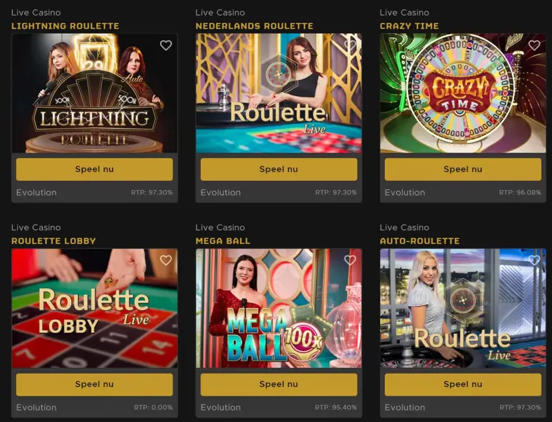 Live Casino Fair Play Online