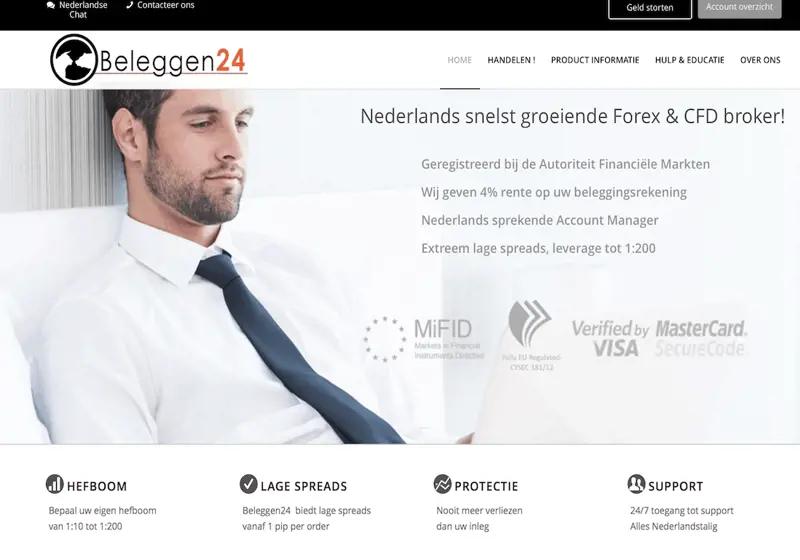 Website Beleggen24