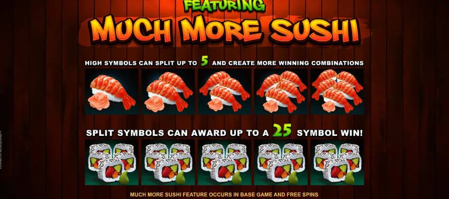 Uitleg Feature Online Slot So Much Sushi
