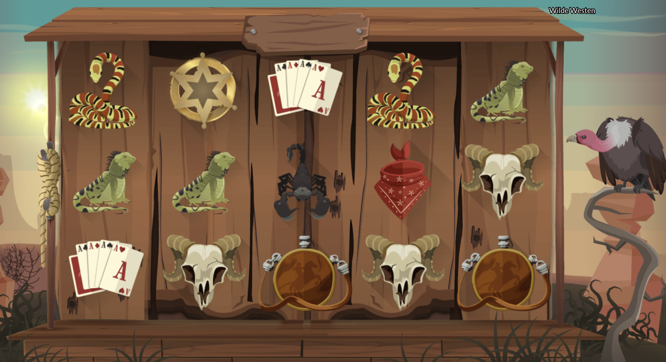 Wilde Westen arcade Tombola