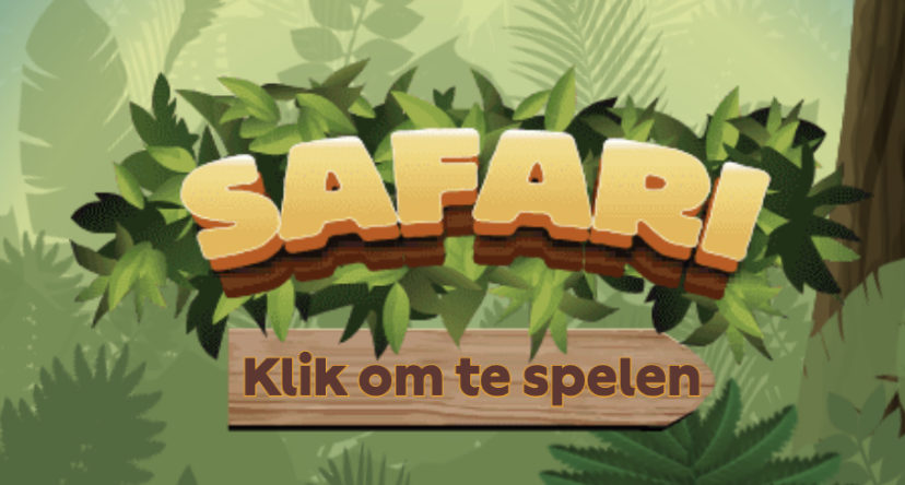 Klik om te spelen Safari Bingo
