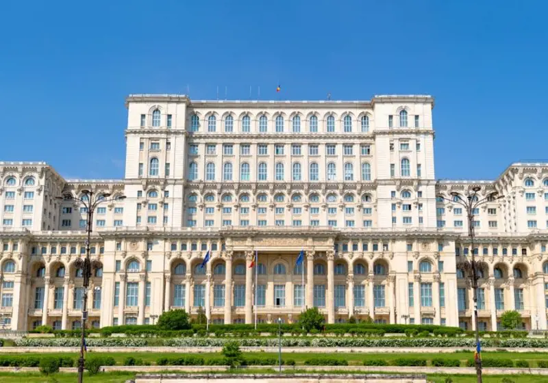 Roemenië Ceausescu Paleis Hoofdfoto