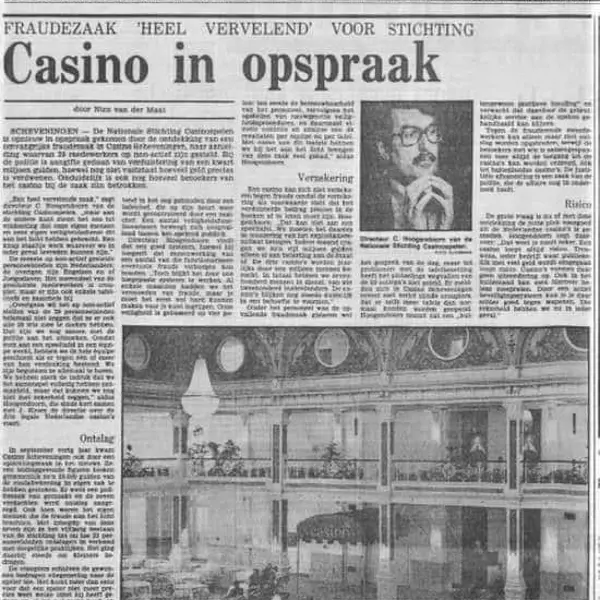 Hoofdfoto Casino In Opspraak Het Parool 1981