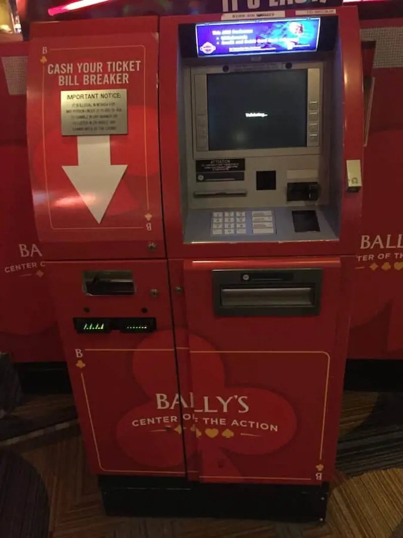Geldautomaat Ballys