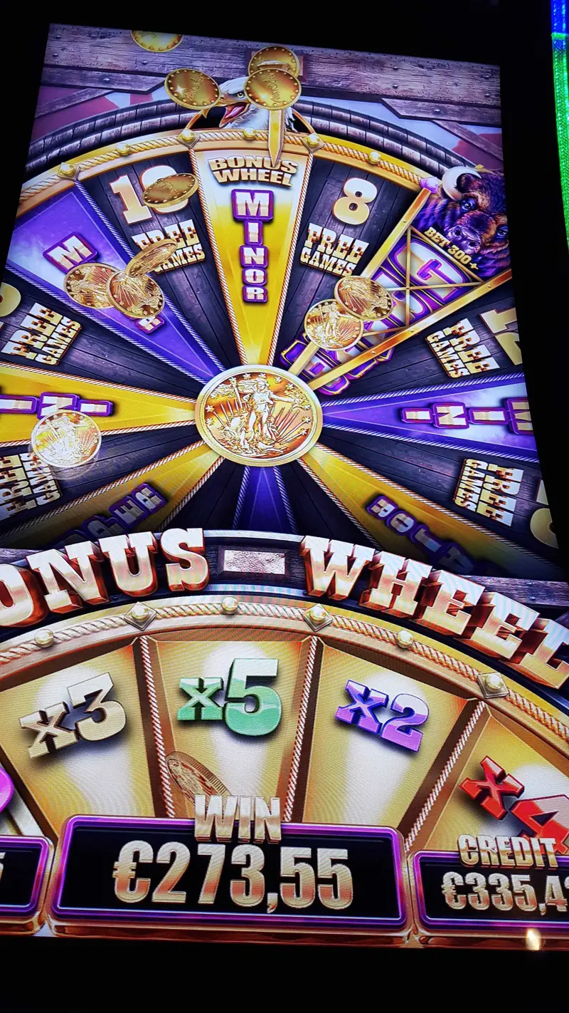 Jackpot Bonuswheel Buffalo Grand Comp