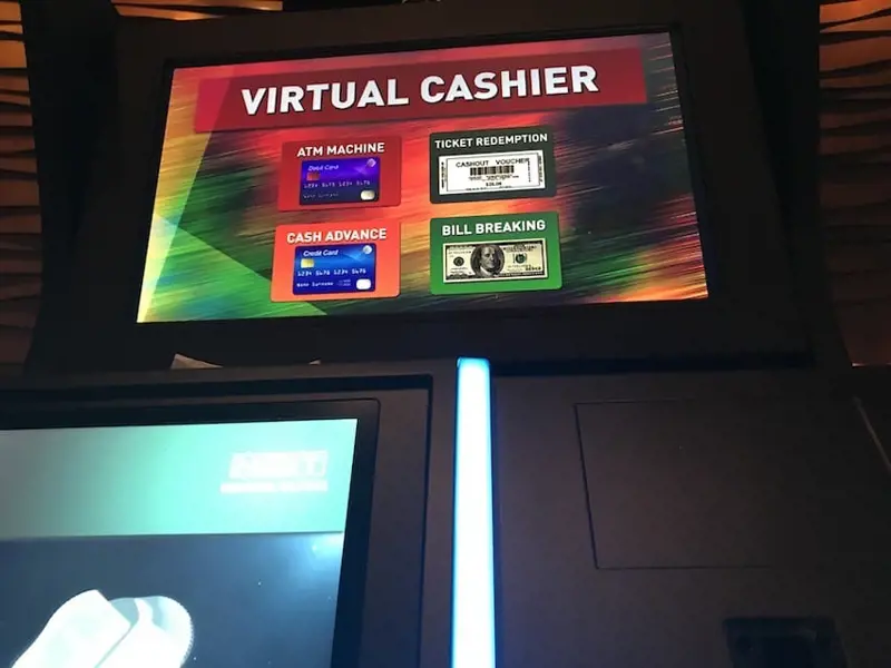 Virtuel Cashier Mohegan Sun
