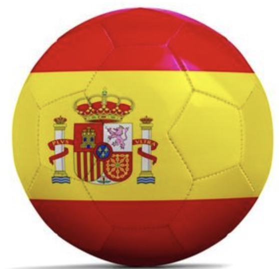 Spaanse Voetbal Vlag