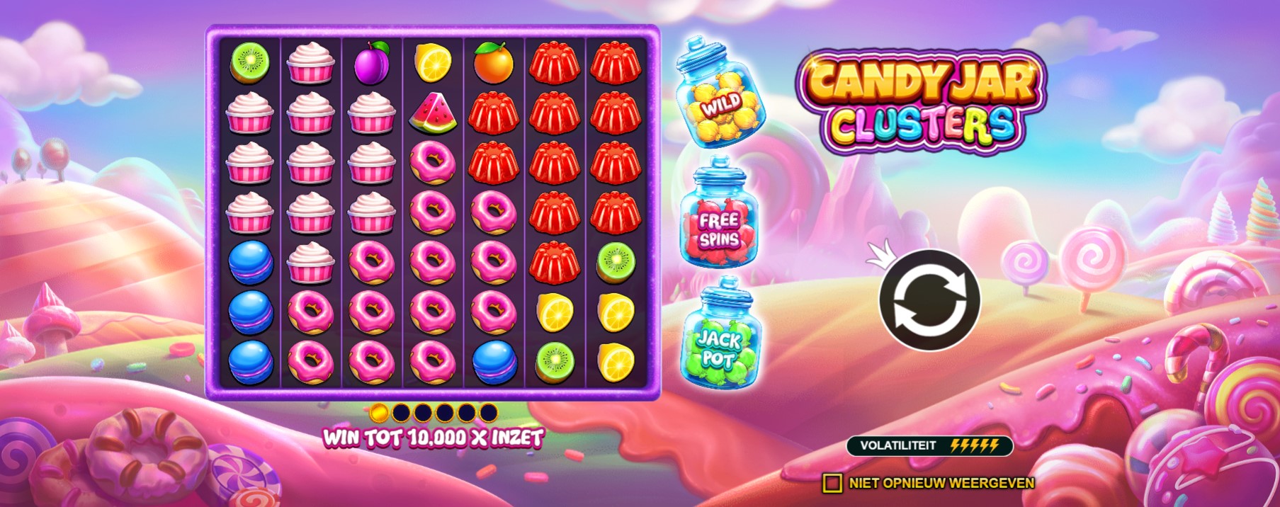 Candy Jar Cluster Pragmatic Play