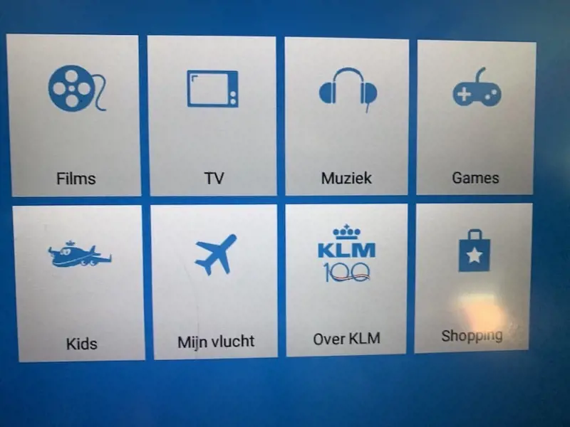 Entertainment KLM