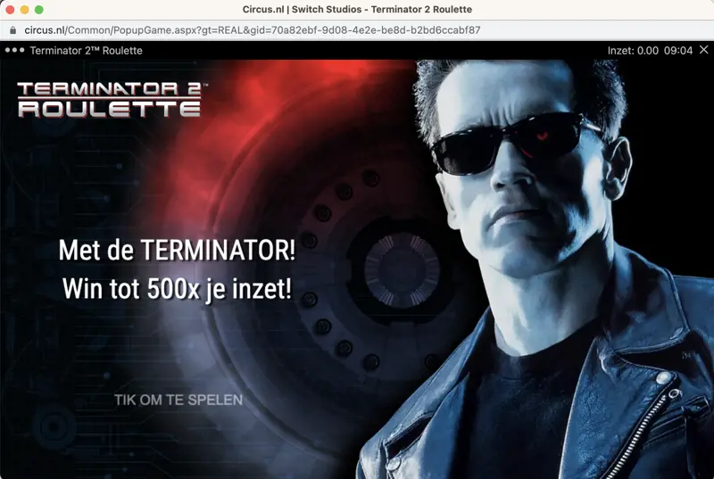 Terminator 2 Roulette