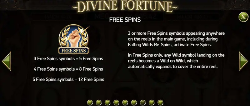 Uitleg Free Spins Online Slot Divine Fortune