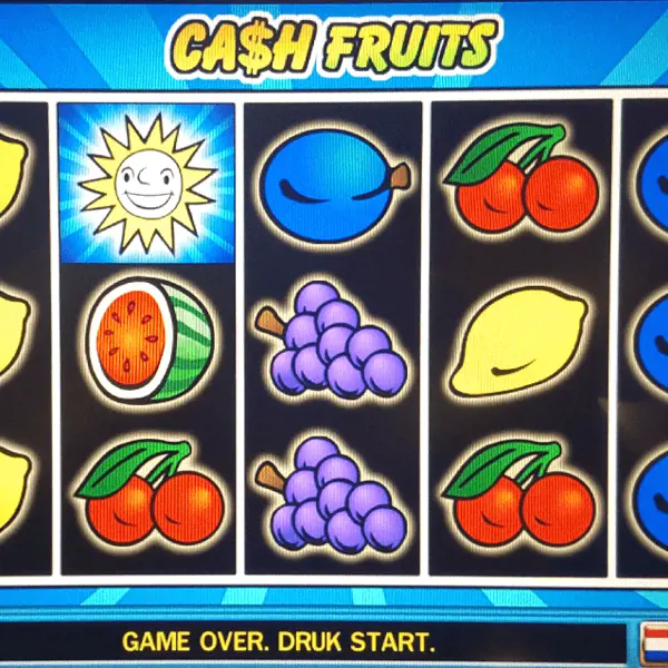 Cash Fruits gokautomaat