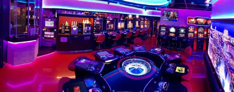 Gambling Hall Binnen