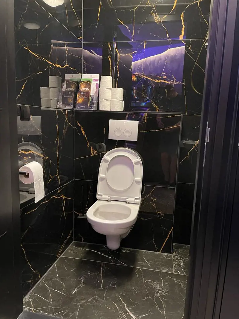 Toiletten Gold Casino